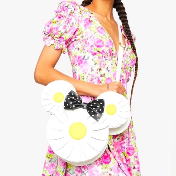 Loungefly Disney Daisy Minnie Mouse crossbody Bag - Picture 3 of 9